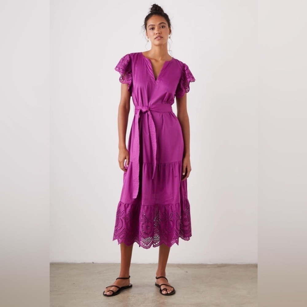Rails Gia Midi Dress Berry Small